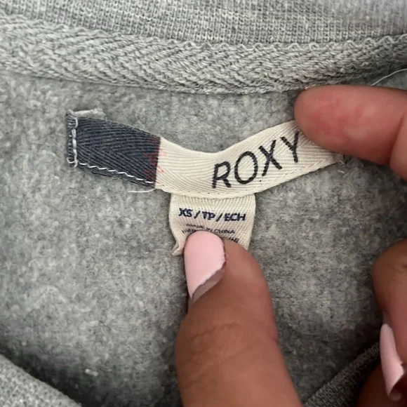 Gray Roxy Sweatshirt - Picture 2 of 2